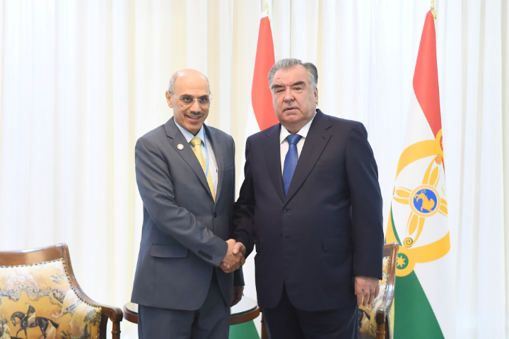 Meeting with the President of the Islamic Development Bank Group Muhammad Suleiman Al-Josser