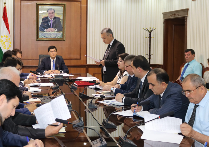Regular weekly meeting of the Committee Chairman