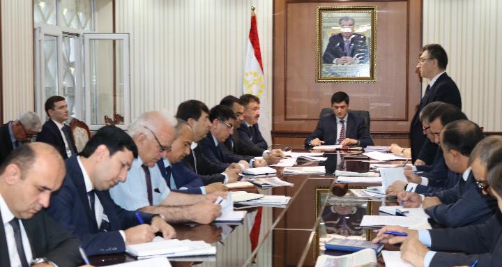Regular weekly meeting of the Chairman of the Committee
