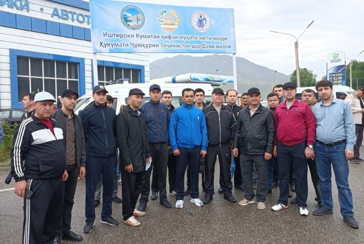 Participation of the Committee's staff in the National Running and Cycling Marathon dedicated to the Youth Day of Tajikistan