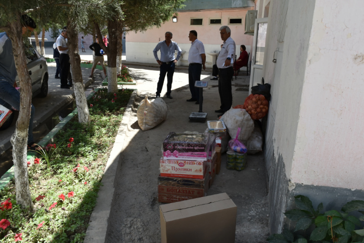 Material assistance to the Republican Special School in Dushanbe
