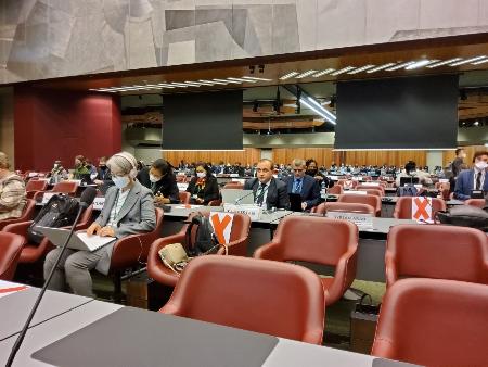 Participation of the delegation of Tajikistan at the Plenary session on the Review of the effectiveness of processes under the Convention and its protocols