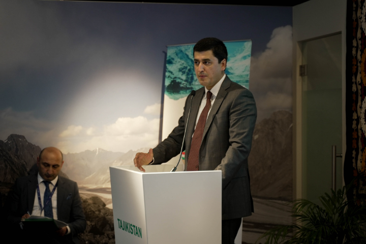 Tajikistan Presents NDC Climate Finance Plan at COP28 Side-Event