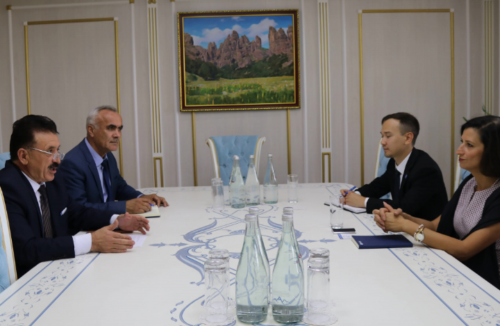 Meeting of the Deputy Chairman of the Committee with the representative of the UNESCO Cluster Office for Central Asia Kristine Tovmasyan
