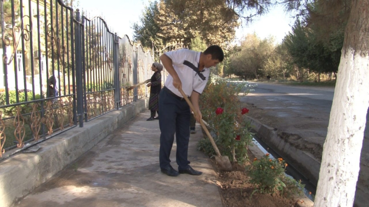  “Clean Area” campaign in Jaloliddin Balkhi district