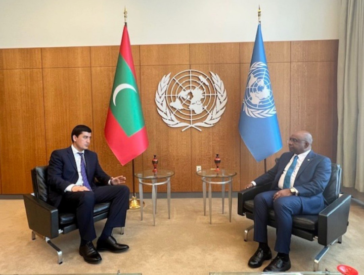 Meeting of the Chairman of the Committee with the President of the 76th session of the UN General Assembly