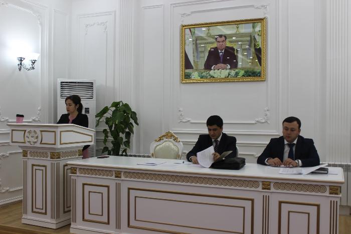 Holding a consultative meeting of the Chairman of the Committee on Environmental Protection under the Government of the Republic of Tajikistan in Sughd Region