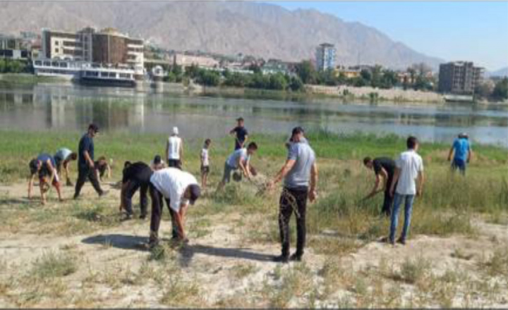 "Clean Coast" campaign with the aim of improving the environment in the city of Khujand