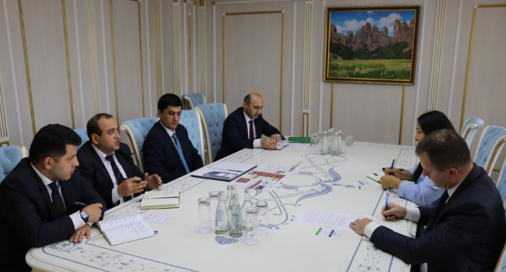 Meeting of the Chairman of the Committee with the Helvetas Country Director in Tajikistan