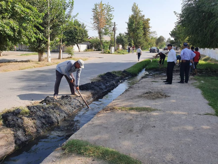"Clean Area" campaign in the Vakhsh district