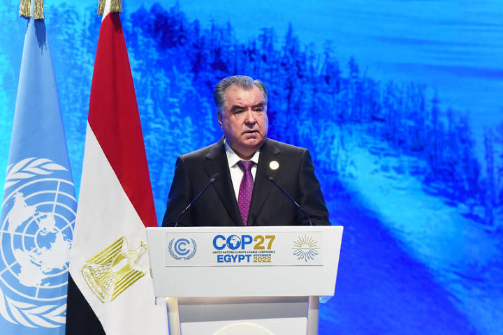 The results of the participation of the delegation of the Republic of Tajikistan on the sidelines of the 27th Conference of the Parties to the United Nations Framework Convention on Climate Change in Sharm el-Sheikh (November 7-18)