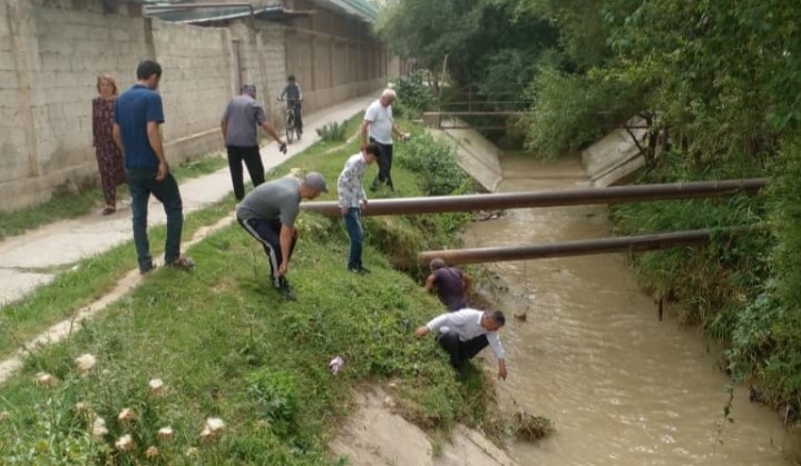 Environmental activities in Rudaki district