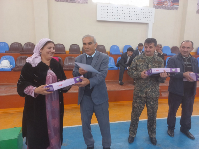 Holding of the district competition "Golden Autumn" in the Farkhor district