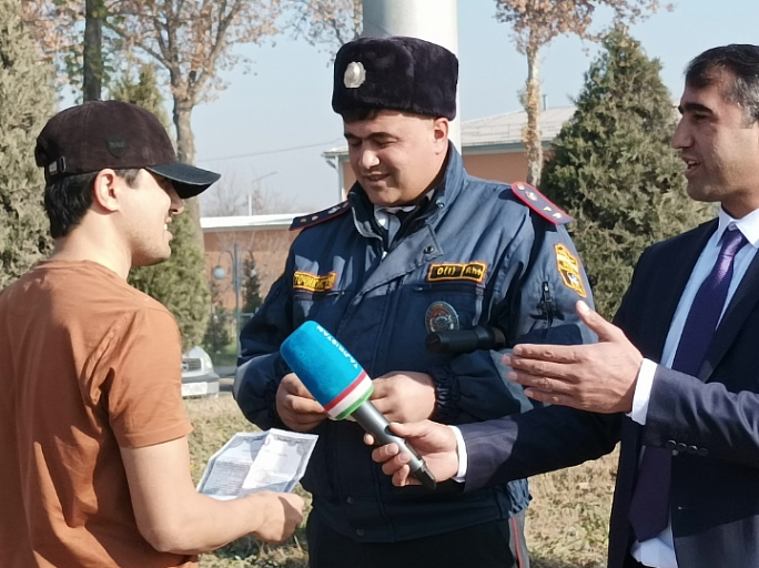 Ecological campaign "Clean Air" in the city of Dushanbe
