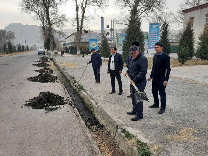 Кампания по уборке территории в районе Мастчох