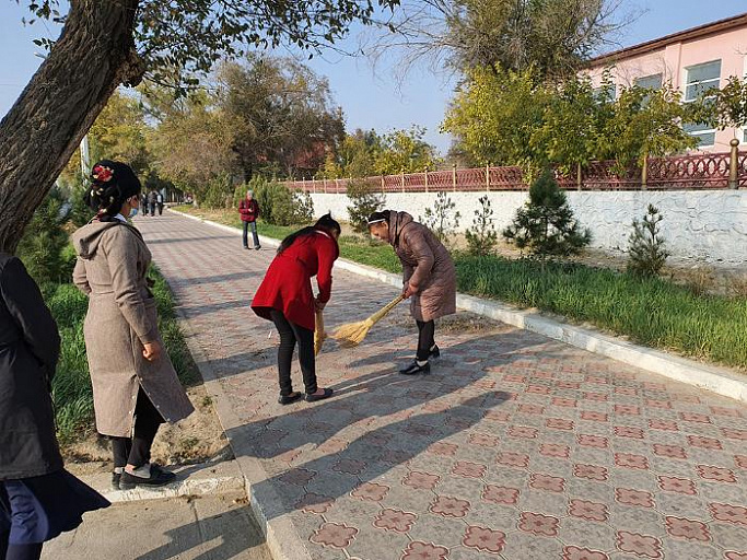 “Clean Area” campaign in Khujand city
